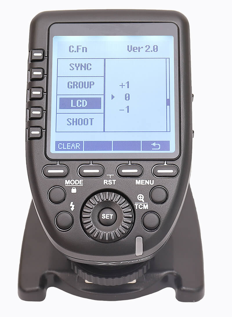 godox xpro LCD